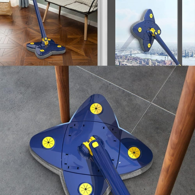 360 Rotatable Flower Shape Squeeze Mop