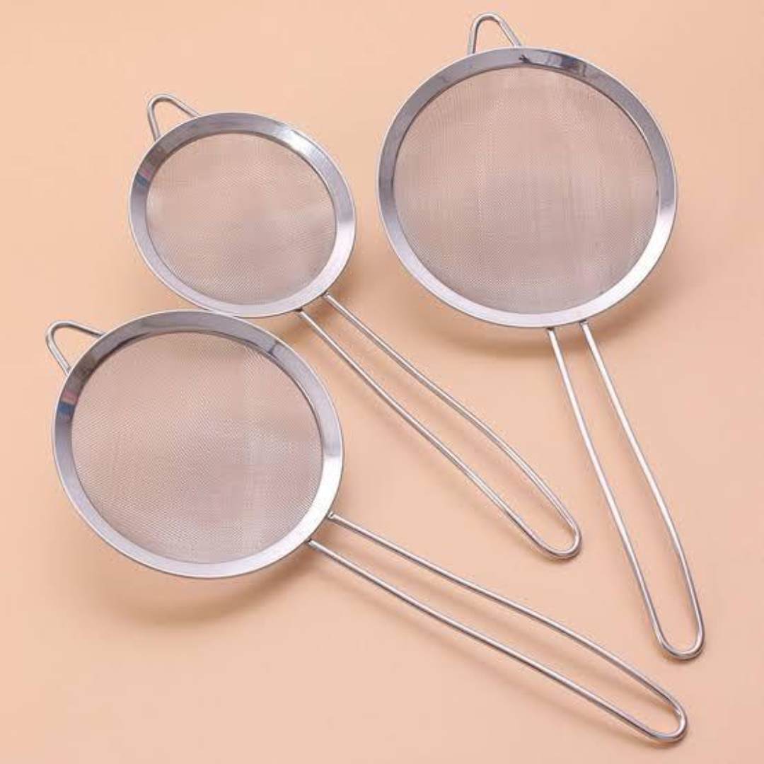 3 pcs Tea Strainer Set
