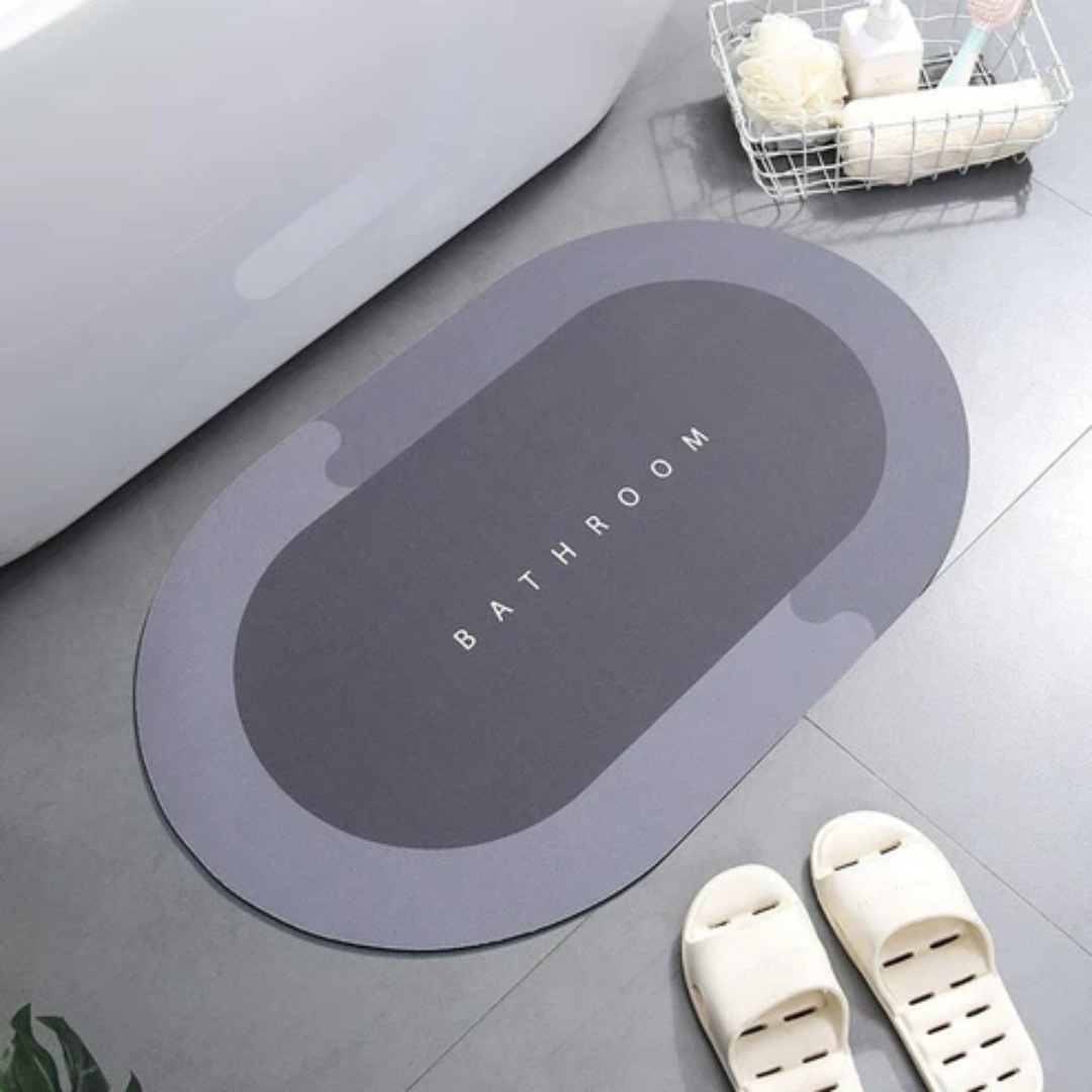 Super Absorbent Non-Slip Bathroom Floor Mat