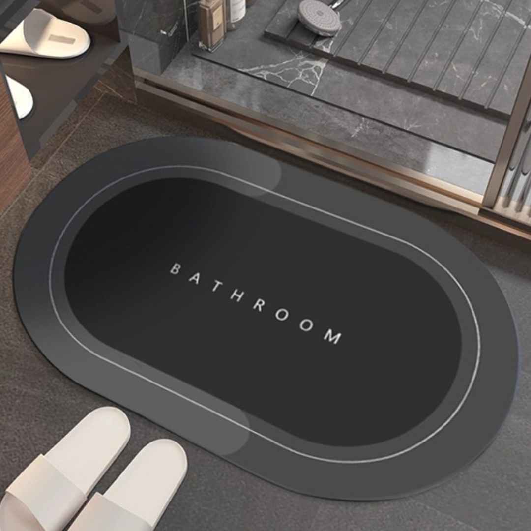 Super Absorbent Non-Slip Bathroom Floor Mat