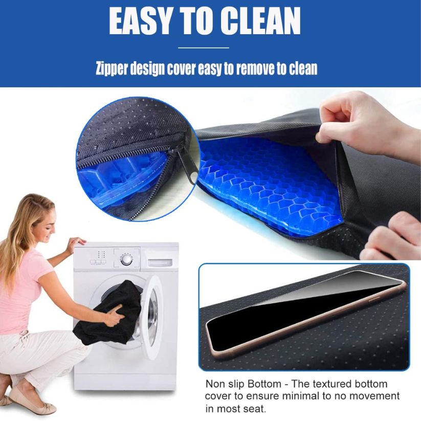 Egg Sitter Seat Cushion with Non-Slip Cover (Premium Quality)
