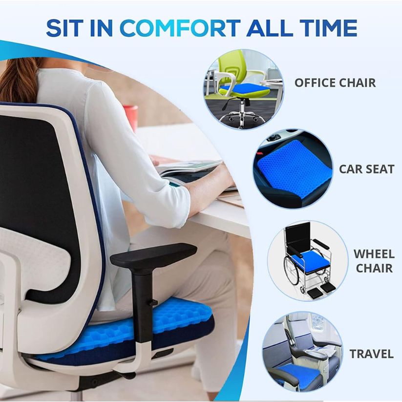 Egg Sitter Seat Cushion with Non-Slip Cover (Premium Quality)