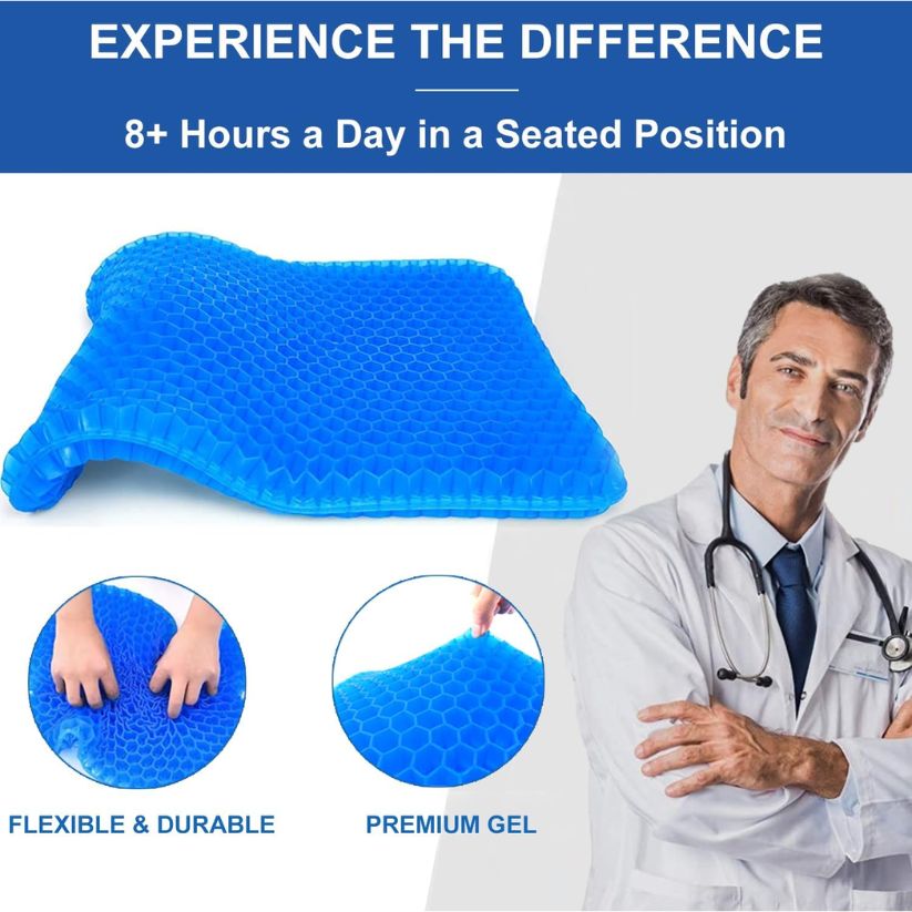 Egg Sitter Seat Cushion with Non-Slip Cover (Premium Quality)