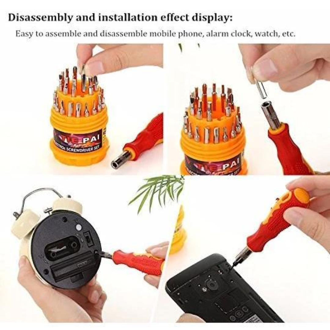31 In 1 Screw Driver Kit