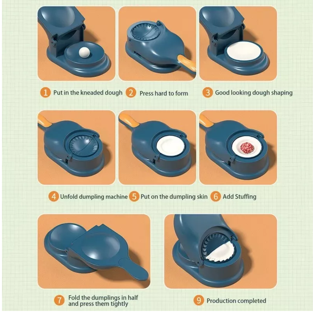 2 In 1 Dumpling Samosa Mold Set