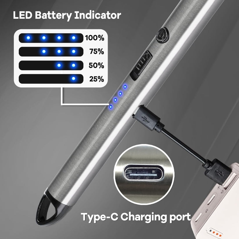 Electric USB Rechargeable Plasma Arc Lighter