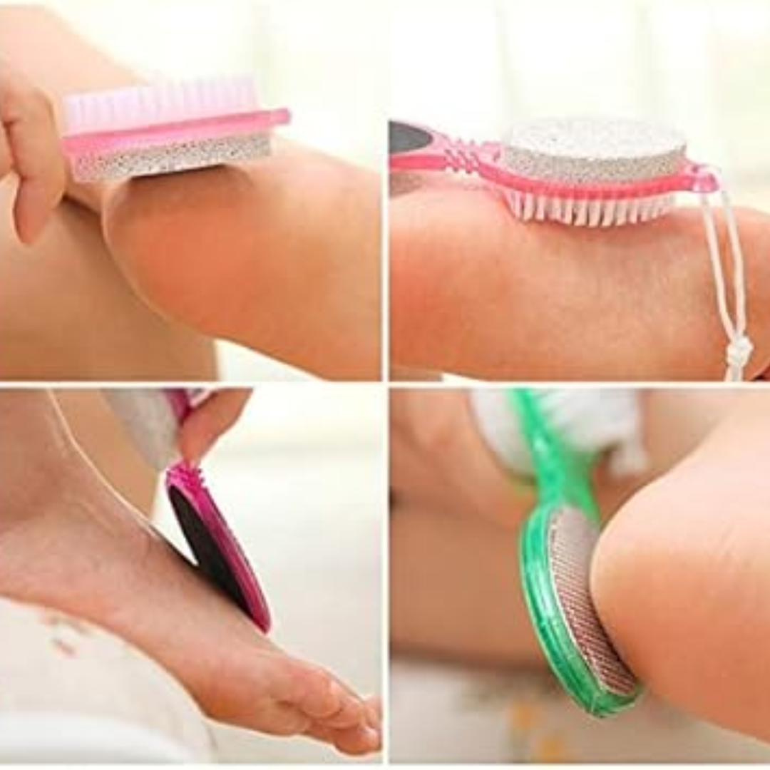 4 In 1 Multi-Use Pedicure Scrubber