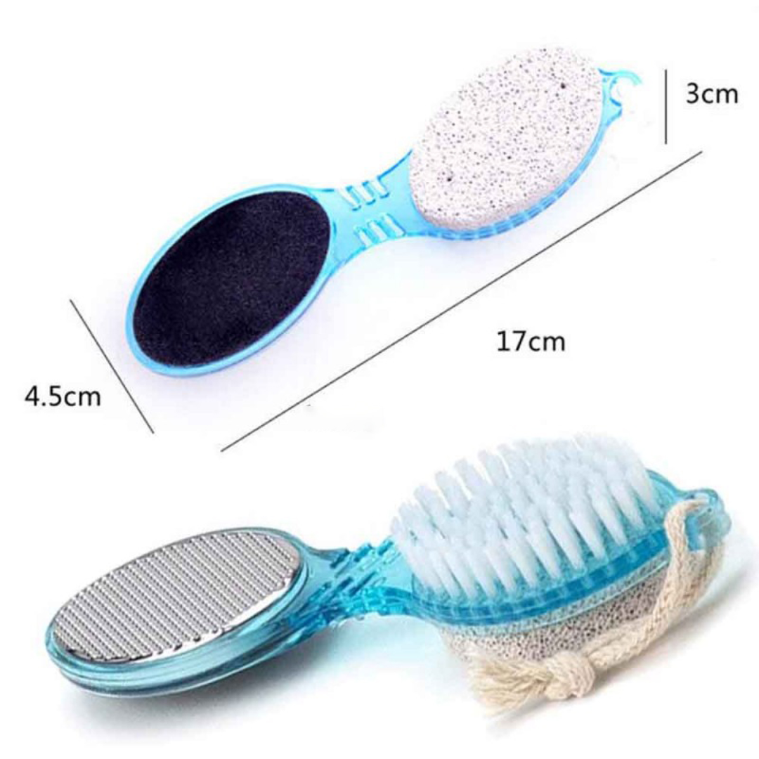 4 In 1 Multi-Use Pedicure Scrubber