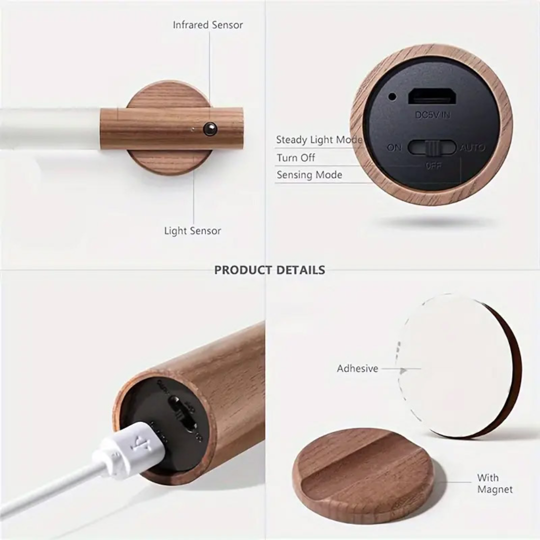 Magnetic Smart Sensor Wall Lamp