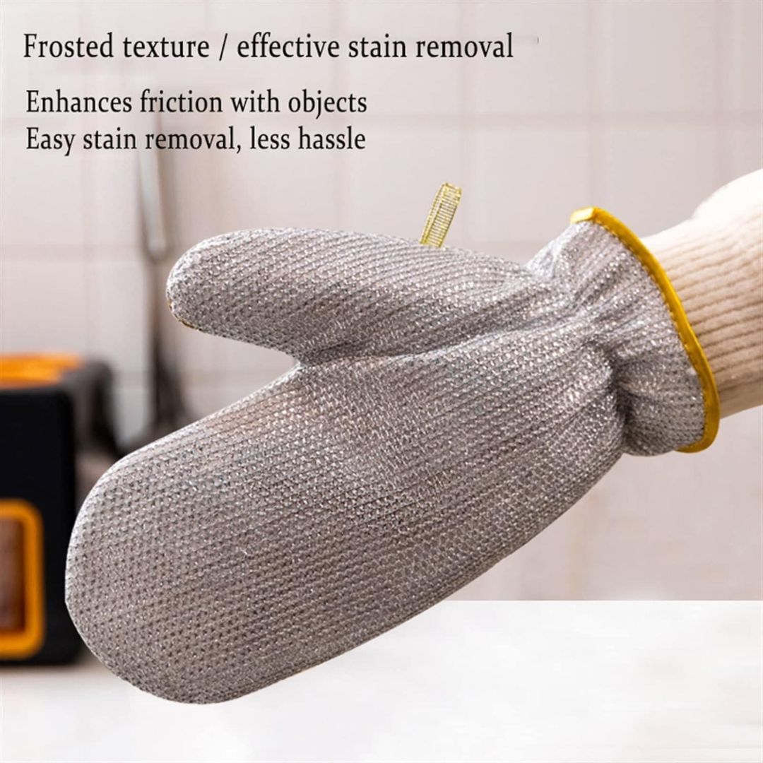 Wire Dishwashing Gloves (1 Pair)