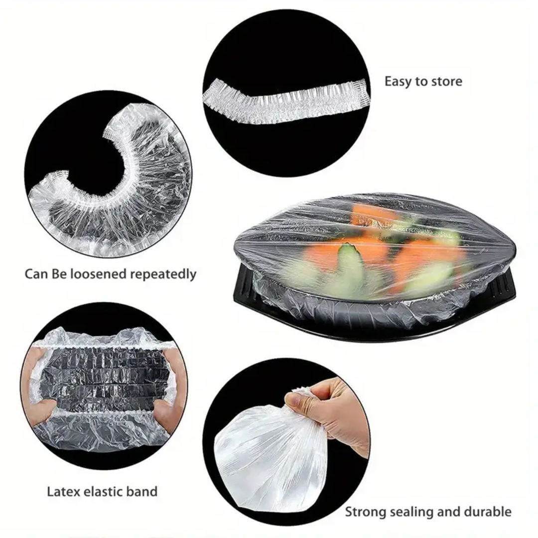 Food Cover Plastic Wrap (100pcs Approx)