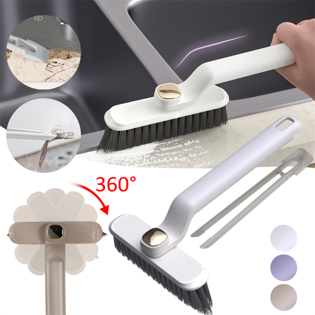 360 Rotating 2 in 1 Crevice Cleaning Brush