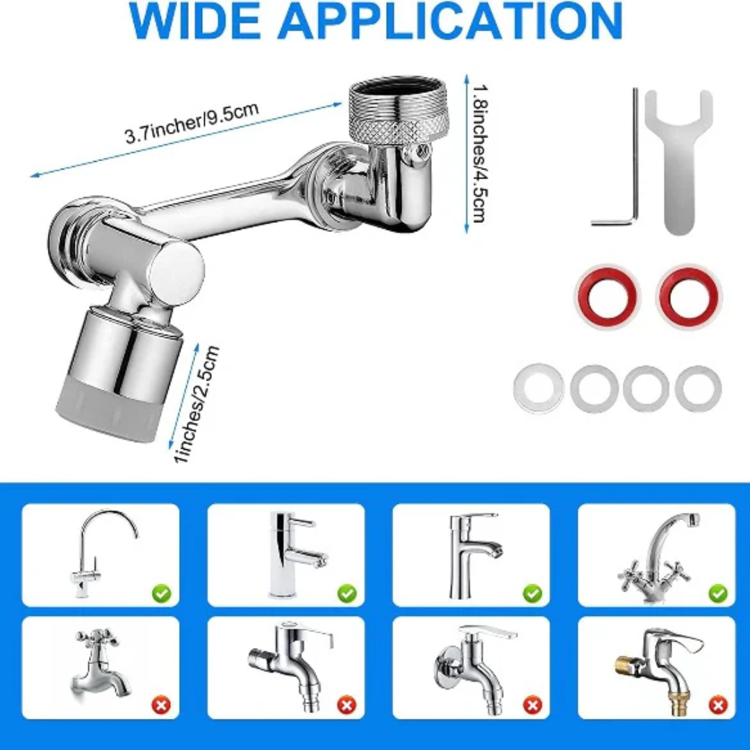 1080° Rotating Faucet Extender