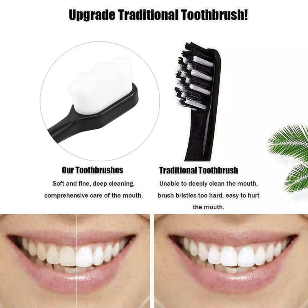 Premium Nano Toothbrush for Sensitive Gums and Teeth (Multicolor)