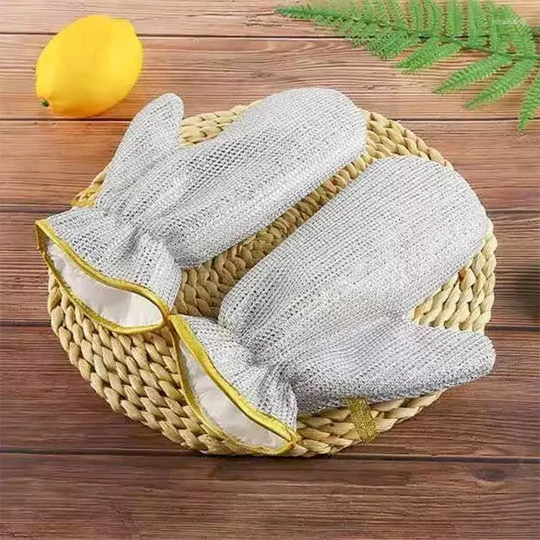 Wire Dishwashing Gloves (1 Pair)