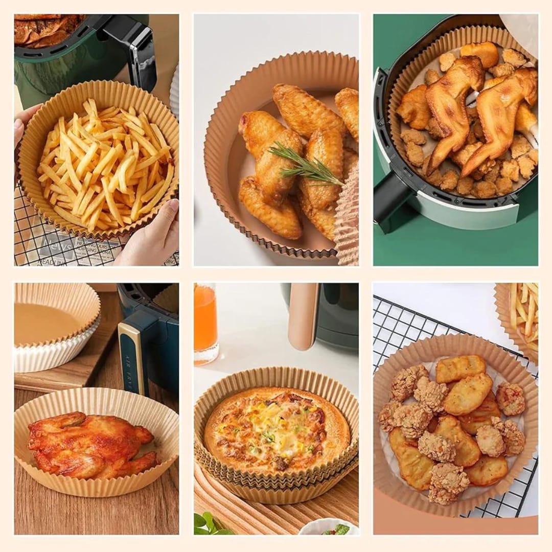 Air Fryer Disposable Baking Paper Liner 50pcs