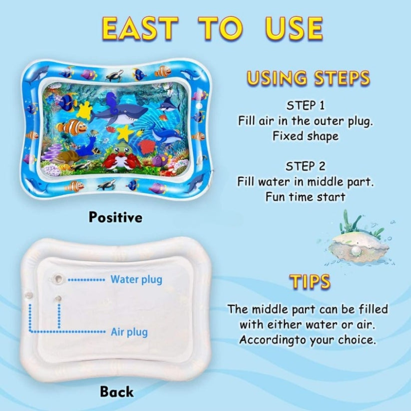 Inflatable Baby Water Game Play Mat