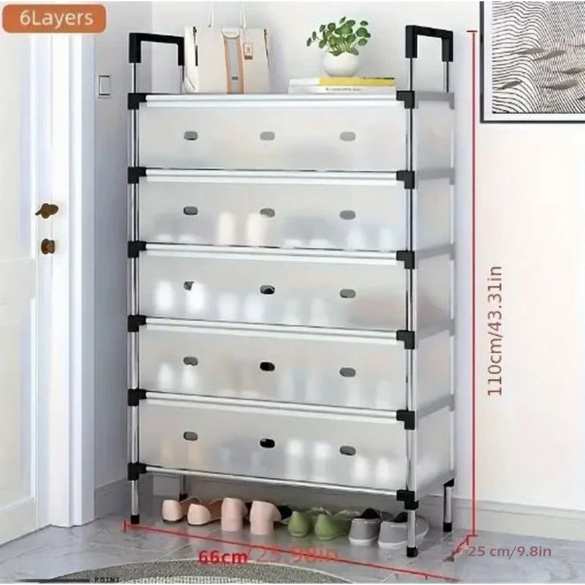 Dustproof Multi Layer Shoe Rack