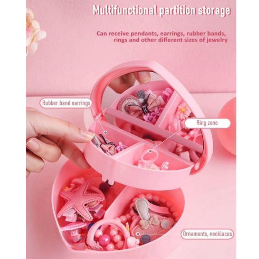 Heart Shaped Jewelry Box