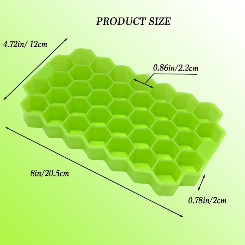 Honeycomb Ice tray with Lid