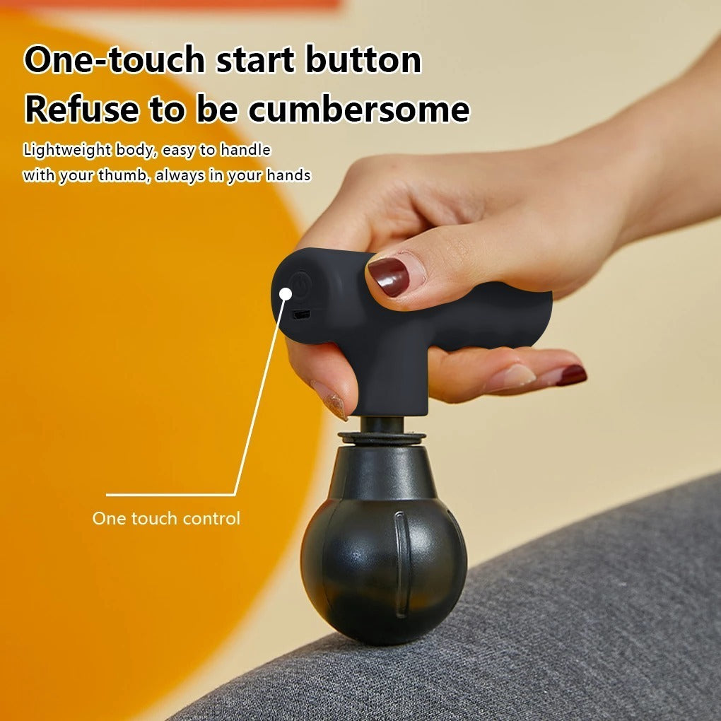 Mini Massage Gun USB Portable For Muscle Relaxation