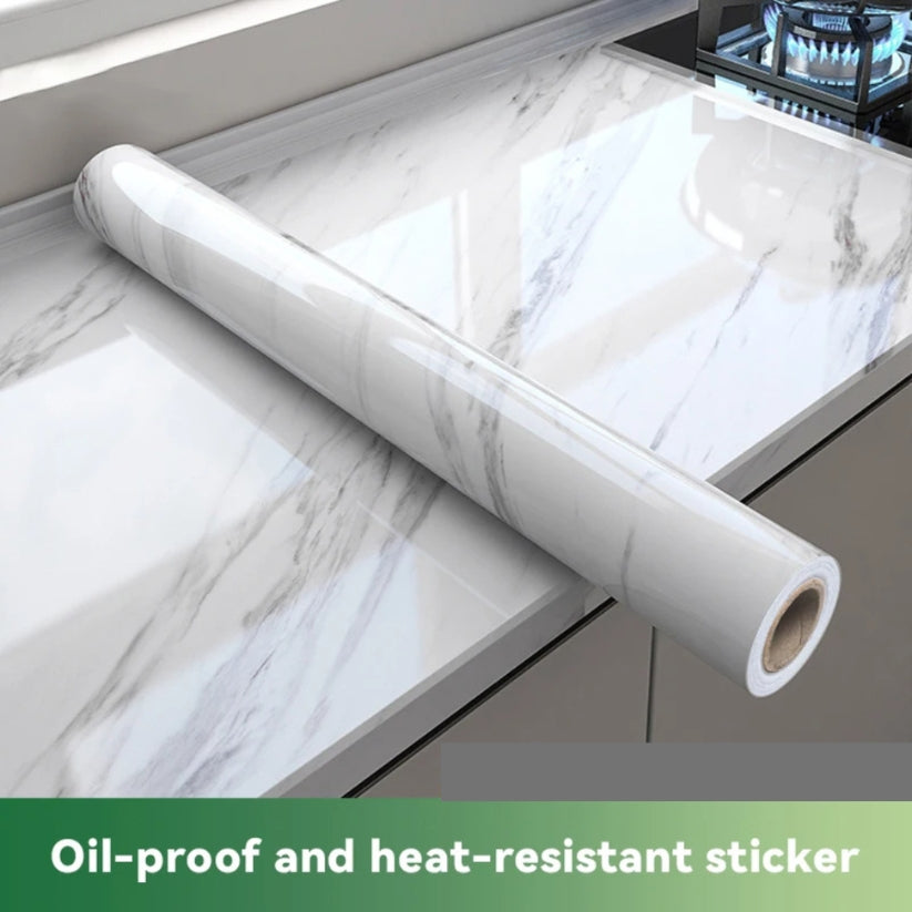 Self Adhesive Marble Sheet (White)