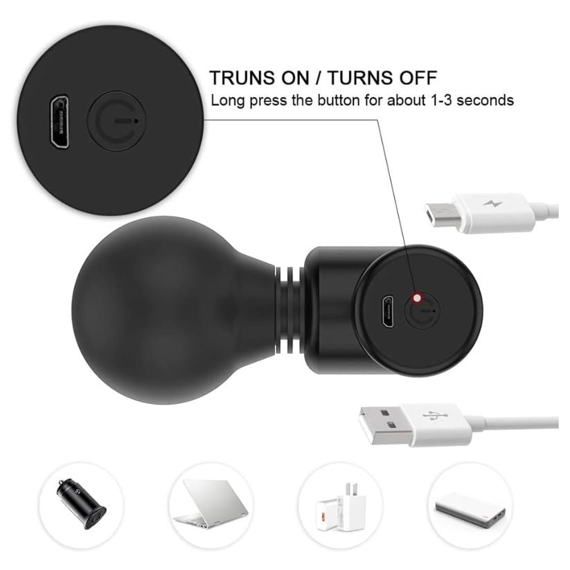 Mini Massage Gun USB Portable For Muscle Relaxation