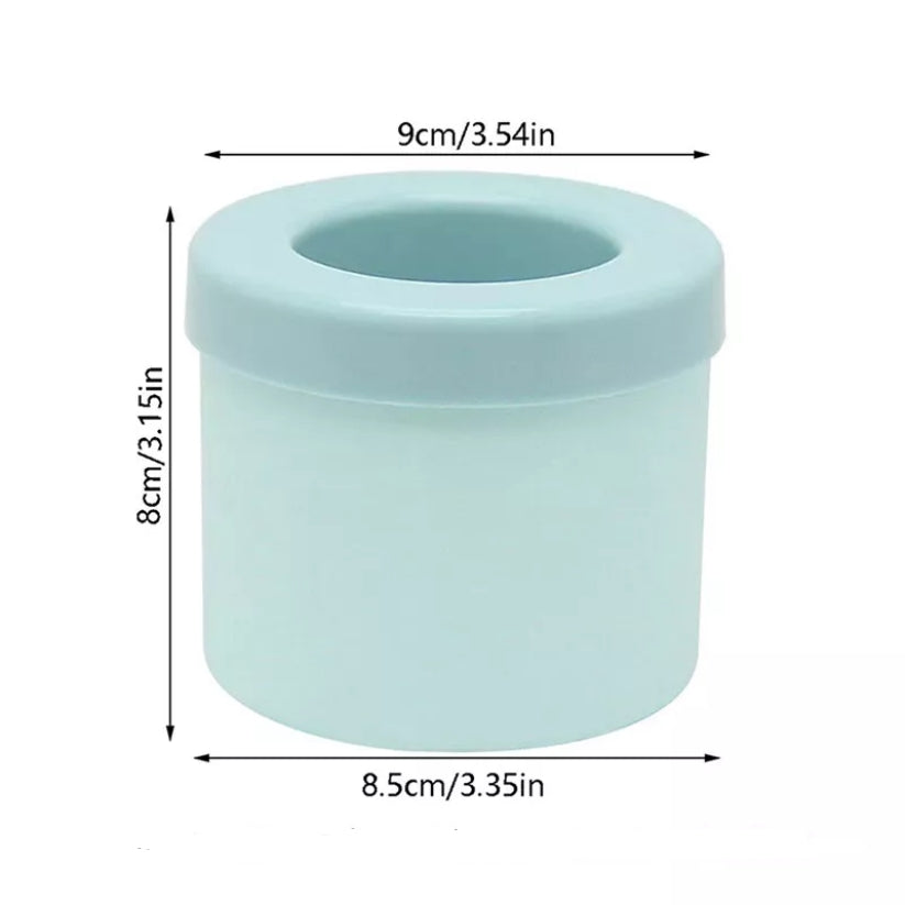 Mini Silicone Ice Cube Bucket