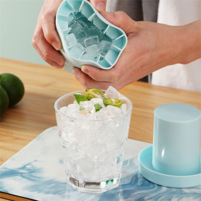 Mini Silicone Ice Cube Bucket