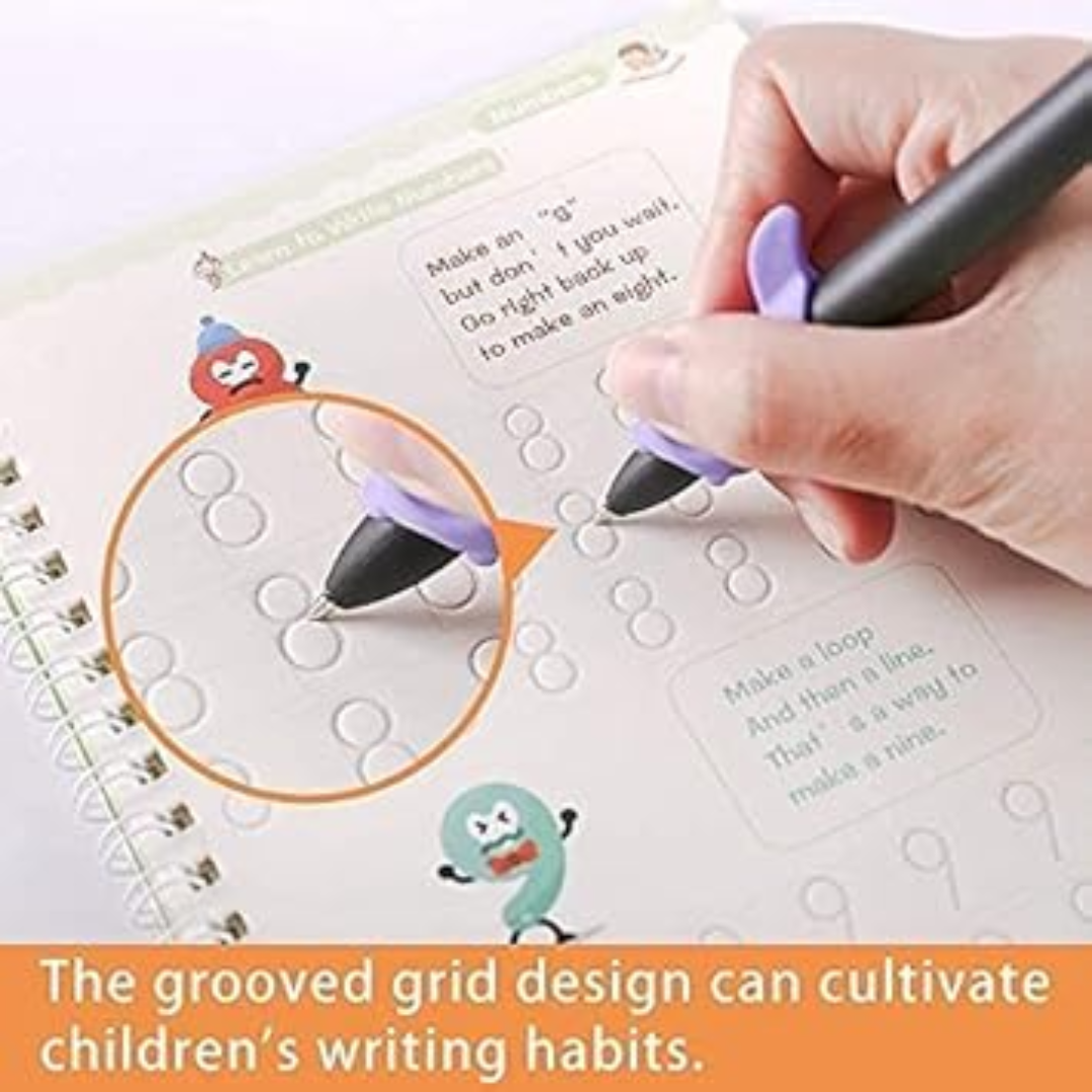4 In 1 Magic Book Set With 10 Refills