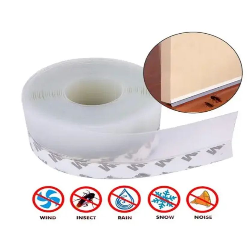 Door Window Sealing Tape Self Adhesive 1 Meter (Pack Of 4)