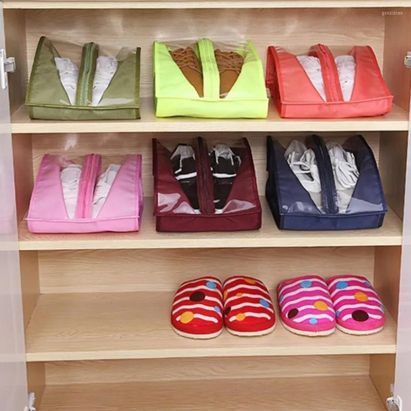 Storage Shoe Pouch With Hanging Hole Pack of 2