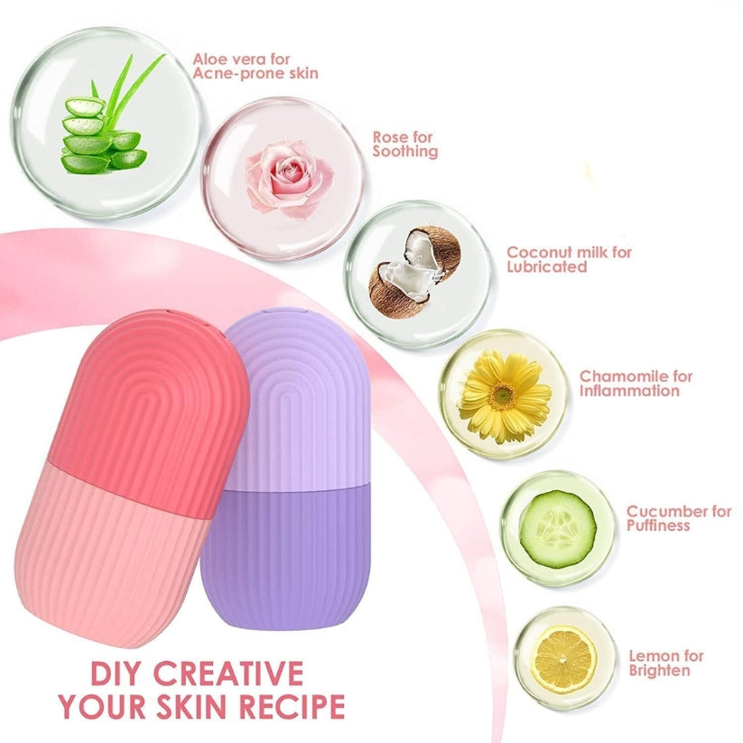 Silicone Face Ice Roller