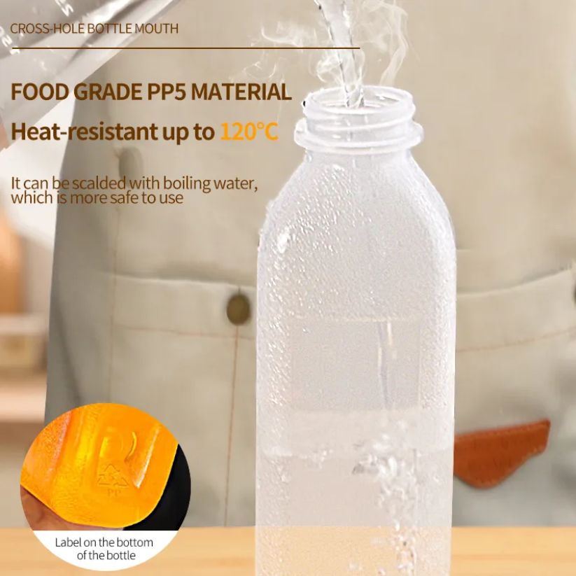 500ML Squeeze Oil Bottle (Pack Of 2)