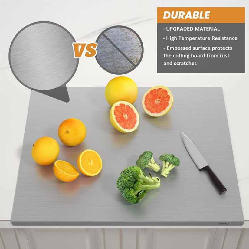 Stainless-Steel Cutting Board