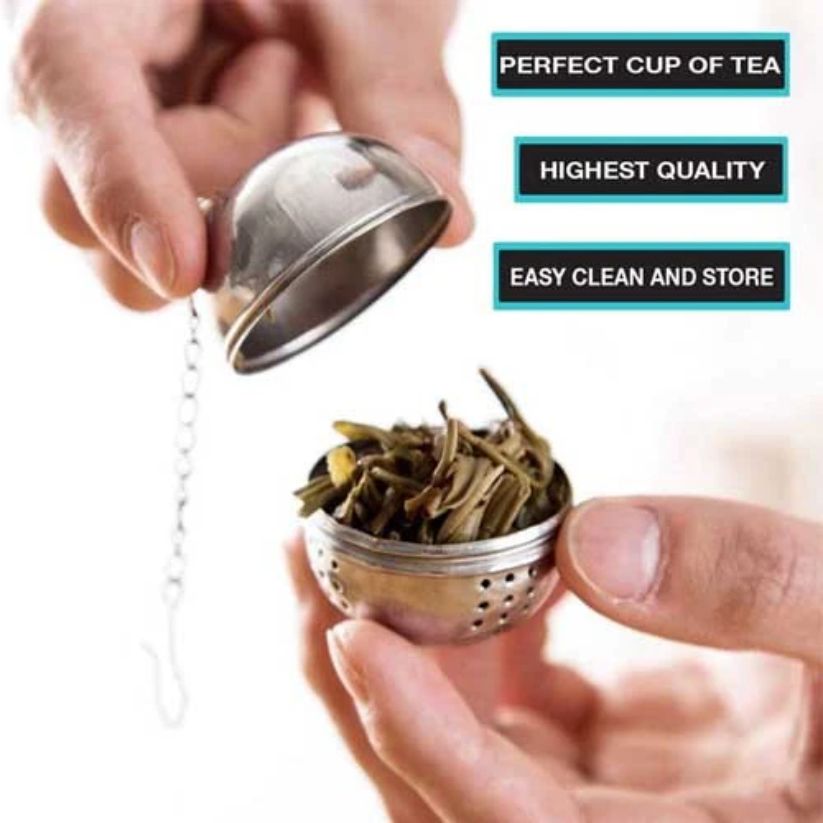 Stainless Steel Spice & Tea Filter Ball (Pack Of 2)
