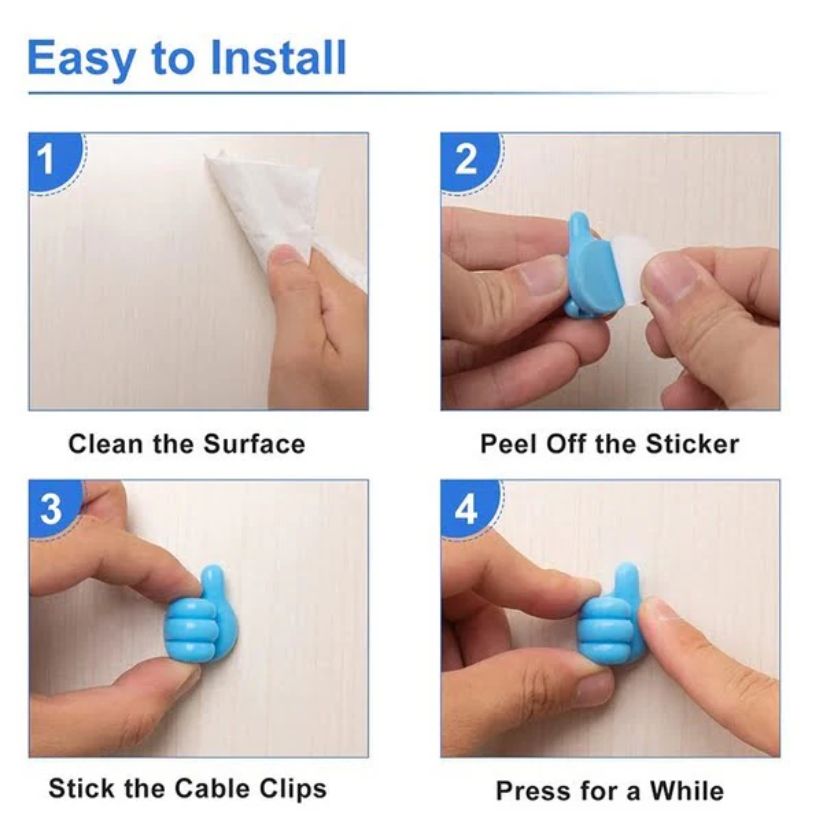 Creative Silicone Thumb Hook