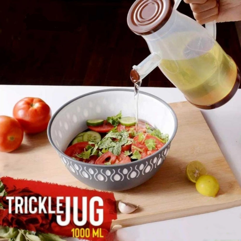 Trickle Jug For Oil 1000 ML Plastic