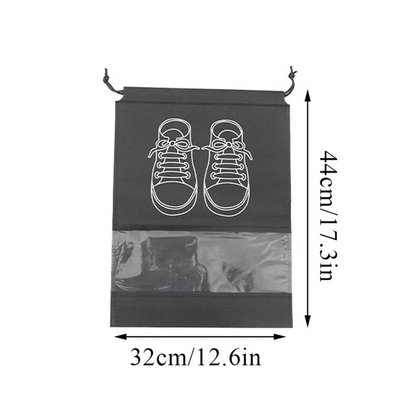 Drawstring Travel Shoe Bags Pack Of 5