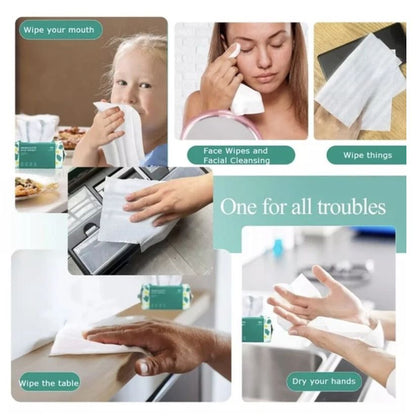 70pcs high-quality disposable facial towels