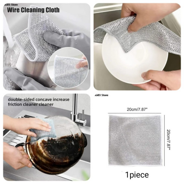 Multipurpose Dishwashing Rags Pack Of 5