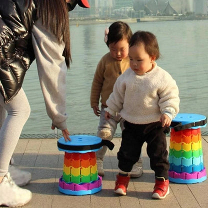 Portable Telescopic Folding Stool