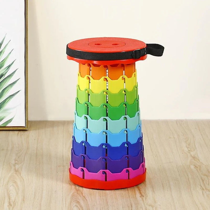 Portable Telescopic Folding Stool