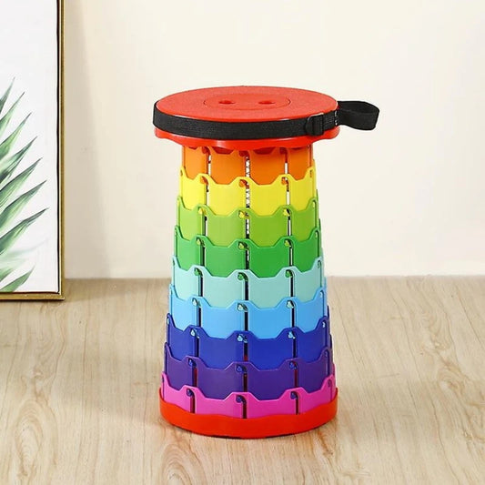Portable Telescopic Folding Stool