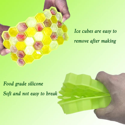 Honeycomb Ice tray with Lid