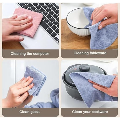 Microfiber Cleaning Reusable Clothes 20pcs