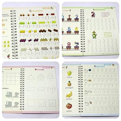 4 In 1 Magic Book Set With 10 Refills