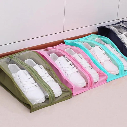Storage Shoe Pouch With Hanging Hole Pack of 2