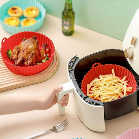 Silicone Air Fryer Baking Plates (Pack Of 2)