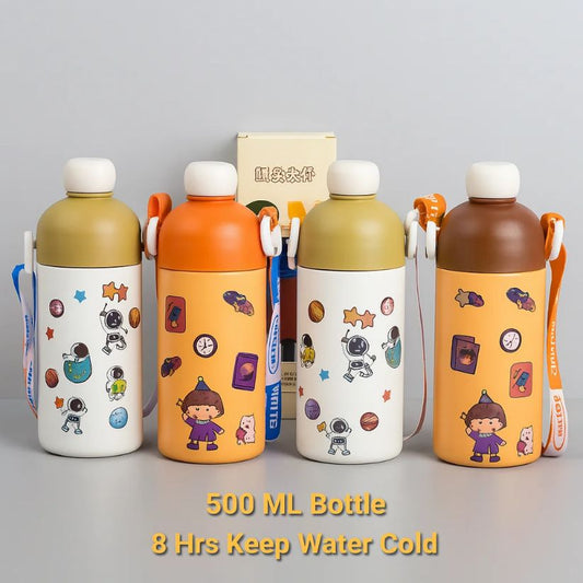 Stainless Steel Kids Water Bottle 500ml